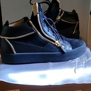 Giuseppe Zanotti Zipper Detail Mid Top